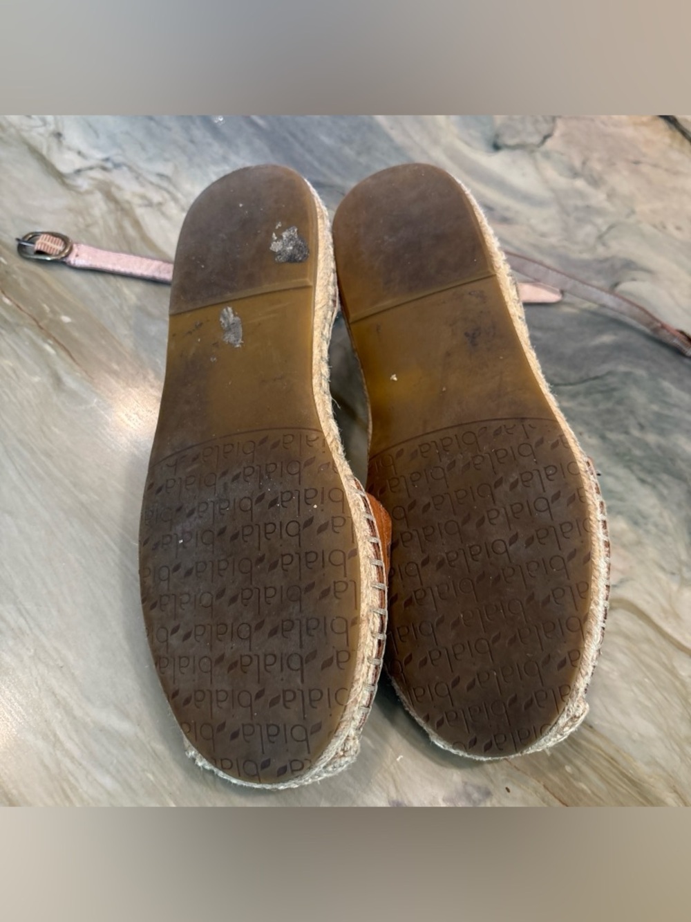 Biala Woven Leather Espadrille Sandals - Picture 3 of 4